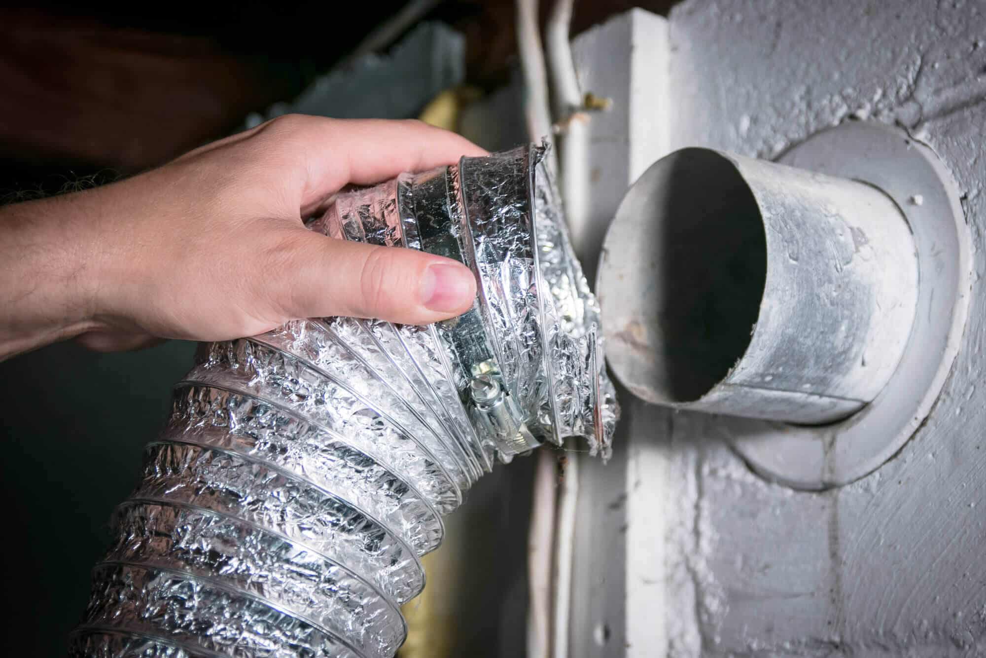 Insulate Dryer Vents