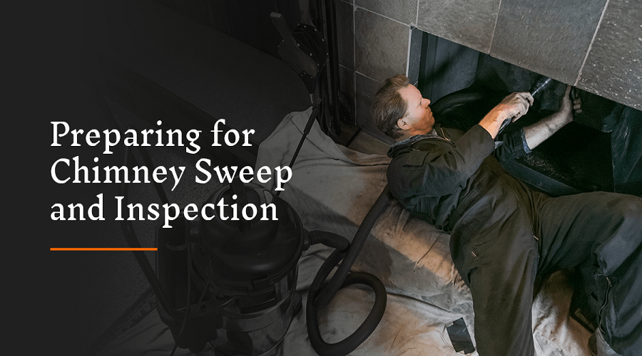 how to prepare for a chimney sweep