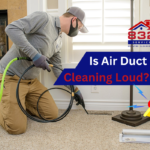 is air duct cleaning loud