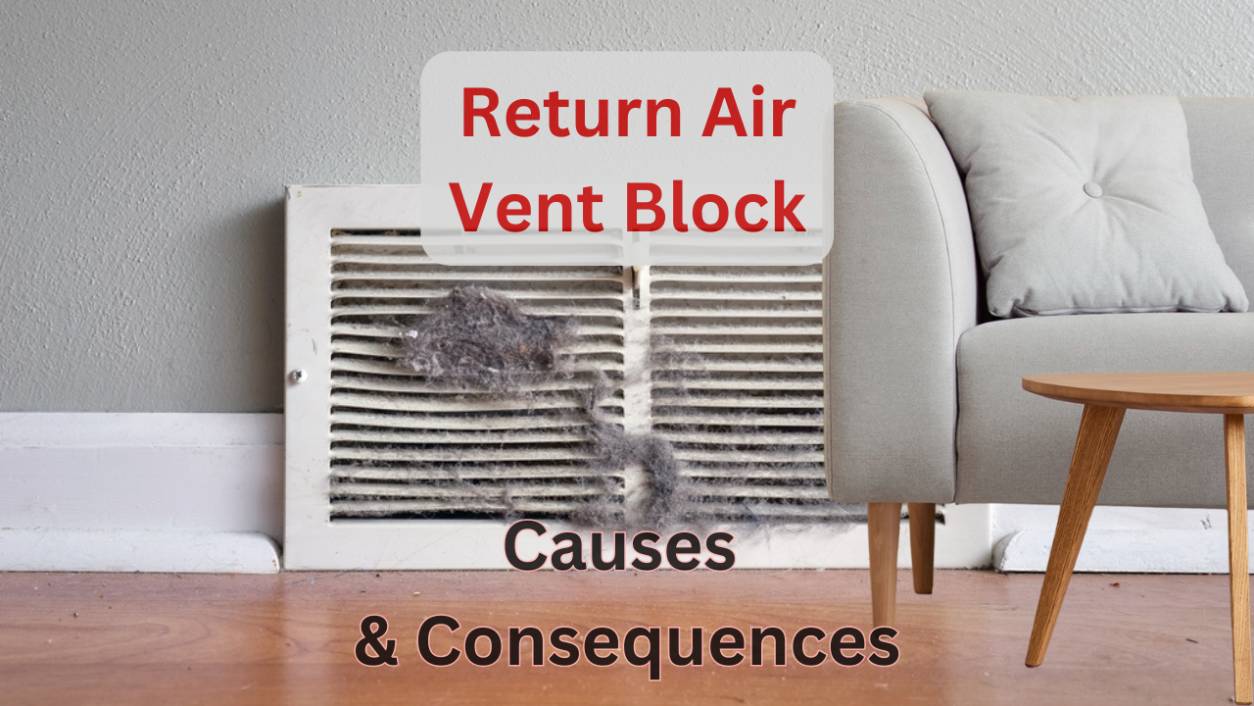 Return Air Vent Blocked